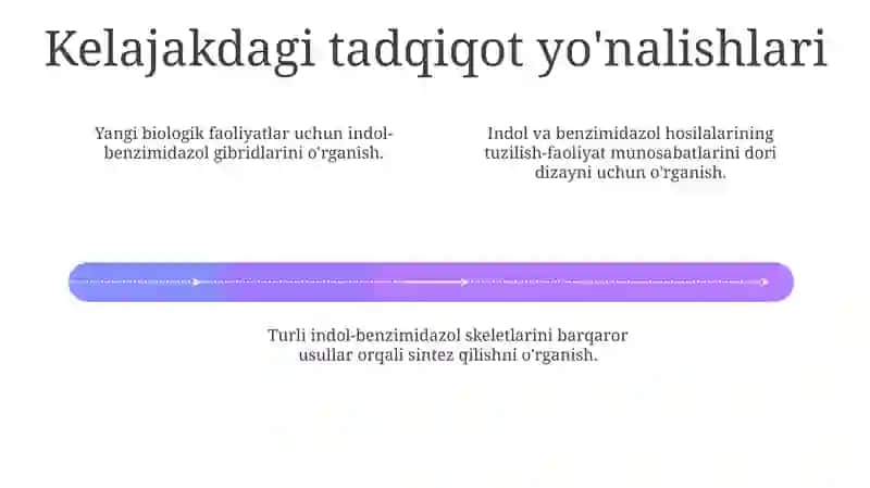 Indol va Benzimidazol: Tuzuilishi va Xossalari 4