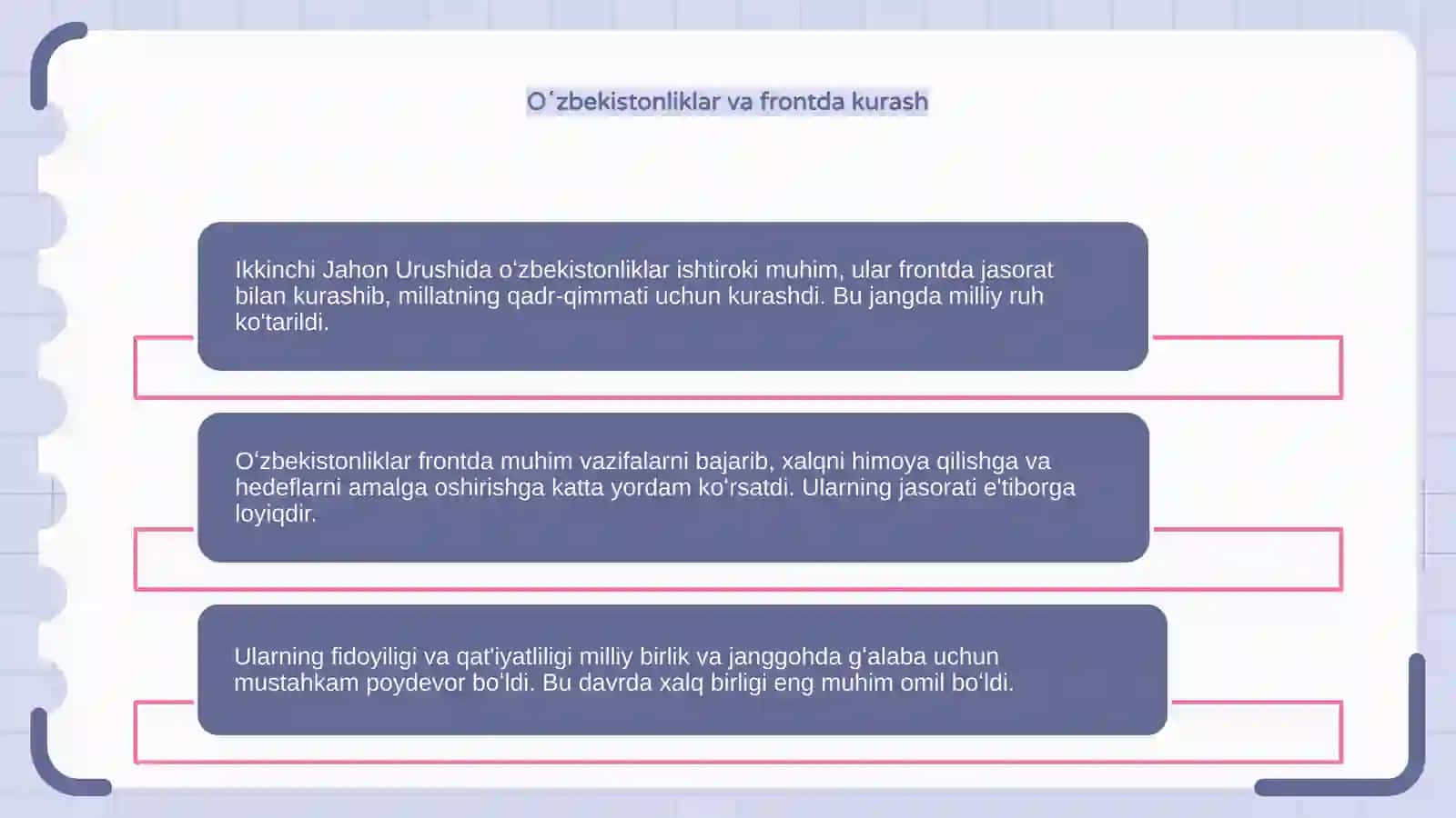 Ikkinchi Jahon Urushida Oʻzbekistonliklar 4