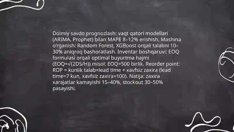 Data analytics va biznes razvedkasidagi amaliy misollar va tendensiyalar 4