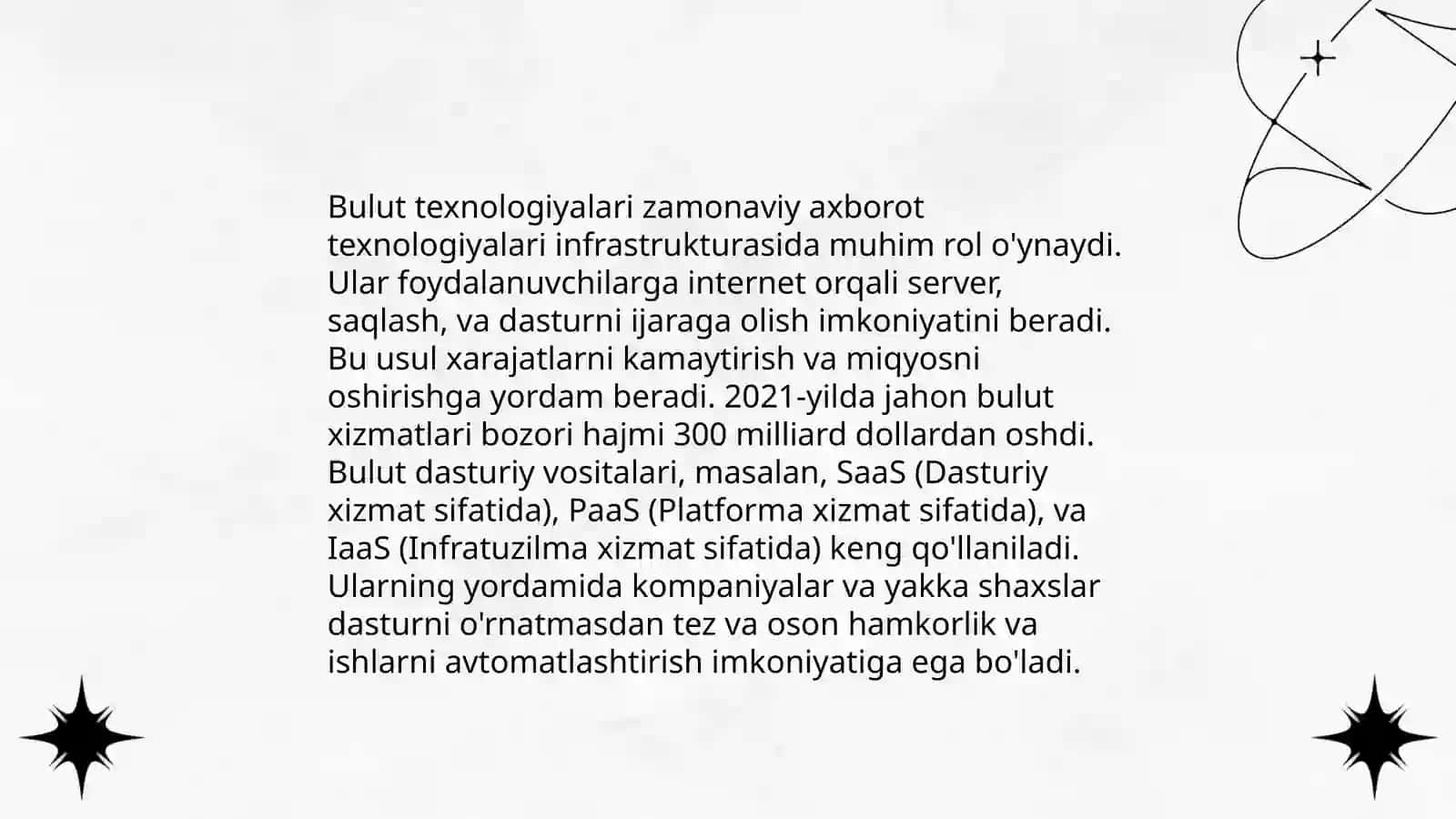 Zamonaviy dasturiy vositalar bilan ishlash axborot texnologiyalari 4
