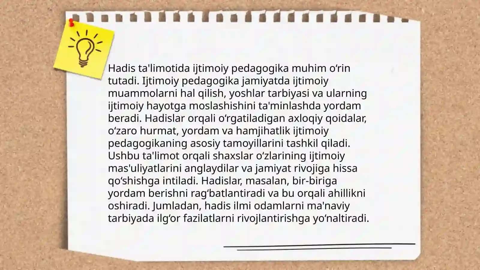 Imom al-Buxoriy hadis ilmida ijtimoiy pedagogik qarashlari 4
