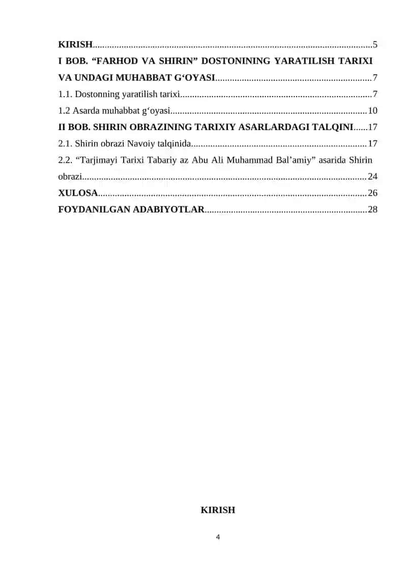 "Farhod va Shirin" dostonida Shirin obrazi 4