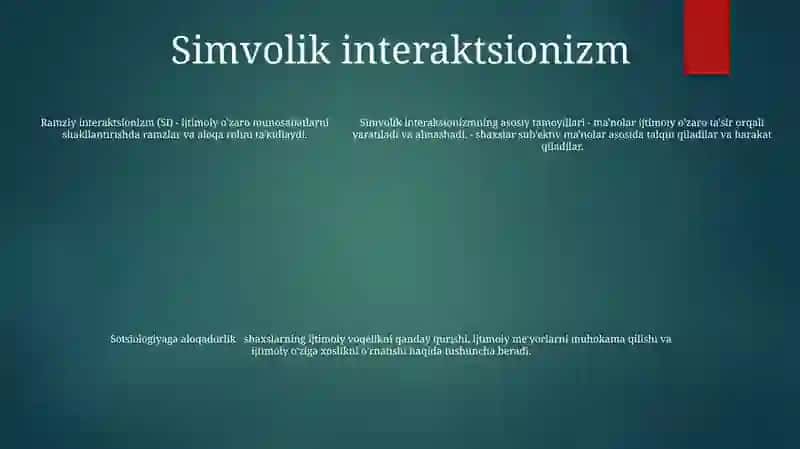 Jamiyat Tögrisidagi Asosiy Nazaryalari 4