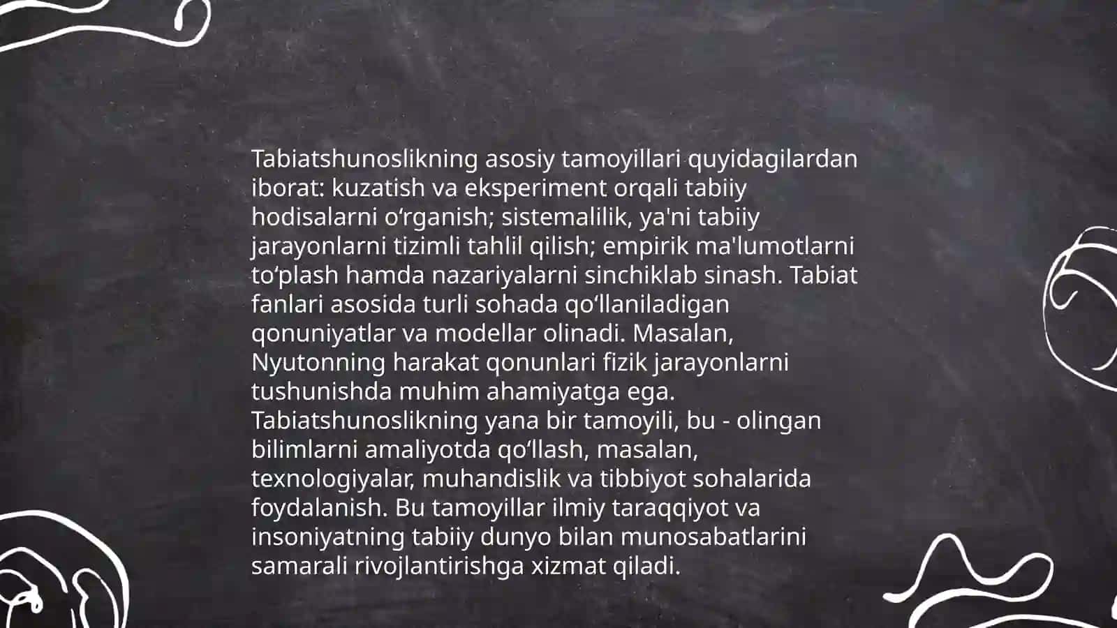 Tabiatshunoslik fanining ahamiyati va uning rivojlanish bosqichlari 4