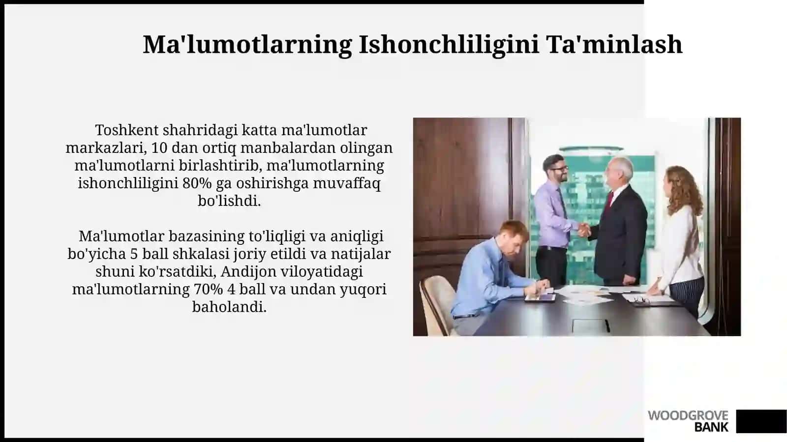 Ishonchlilikni oshirish usullarini taxlil qilish va qo'llaniladigan tadbirlar 4