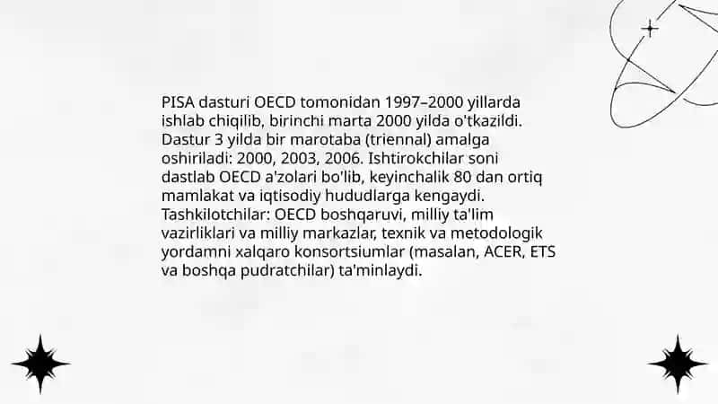 PISA tadqiqoti 4