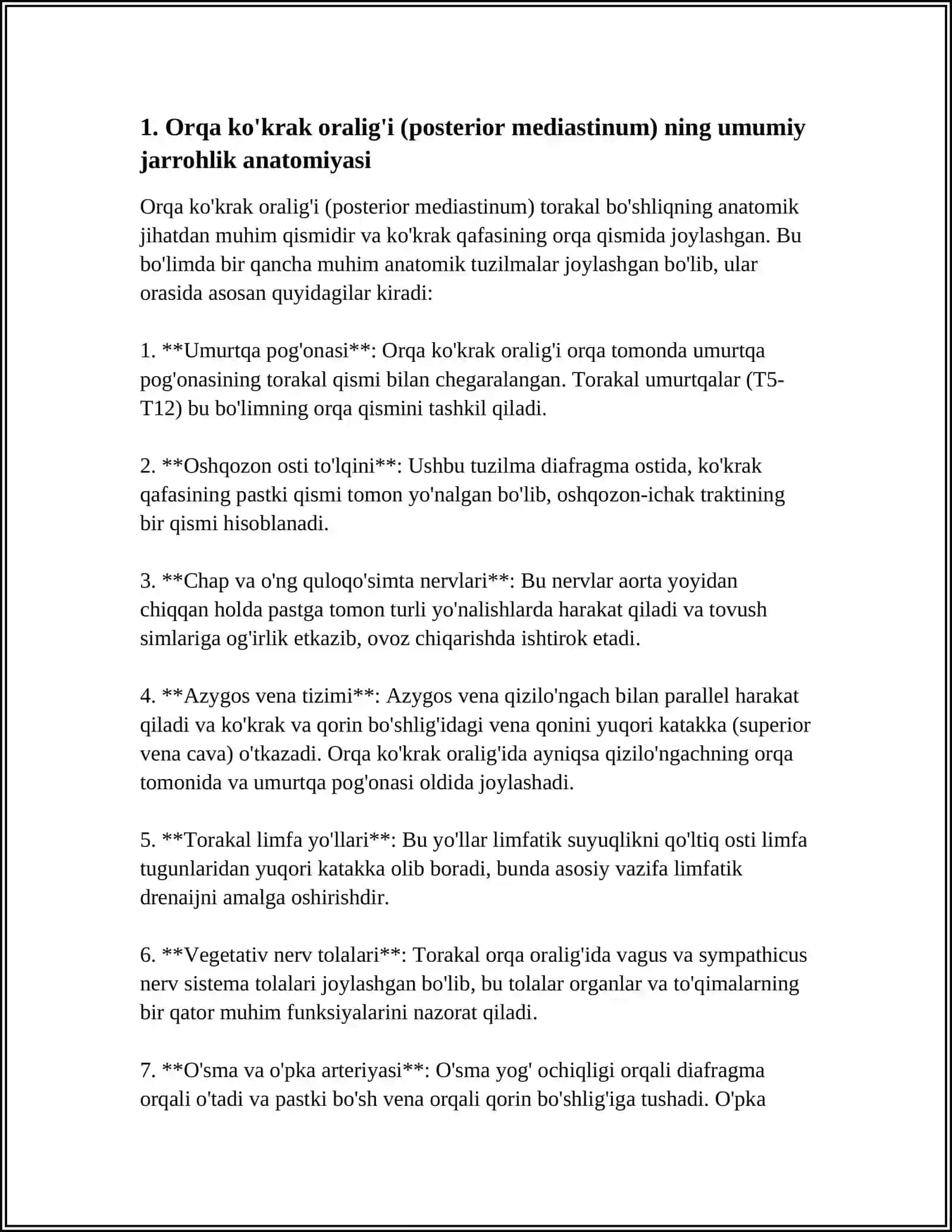 ORQA KOKS ORALIGI A'ZOLARINING JARROHLIK ANATOMIYASI 4