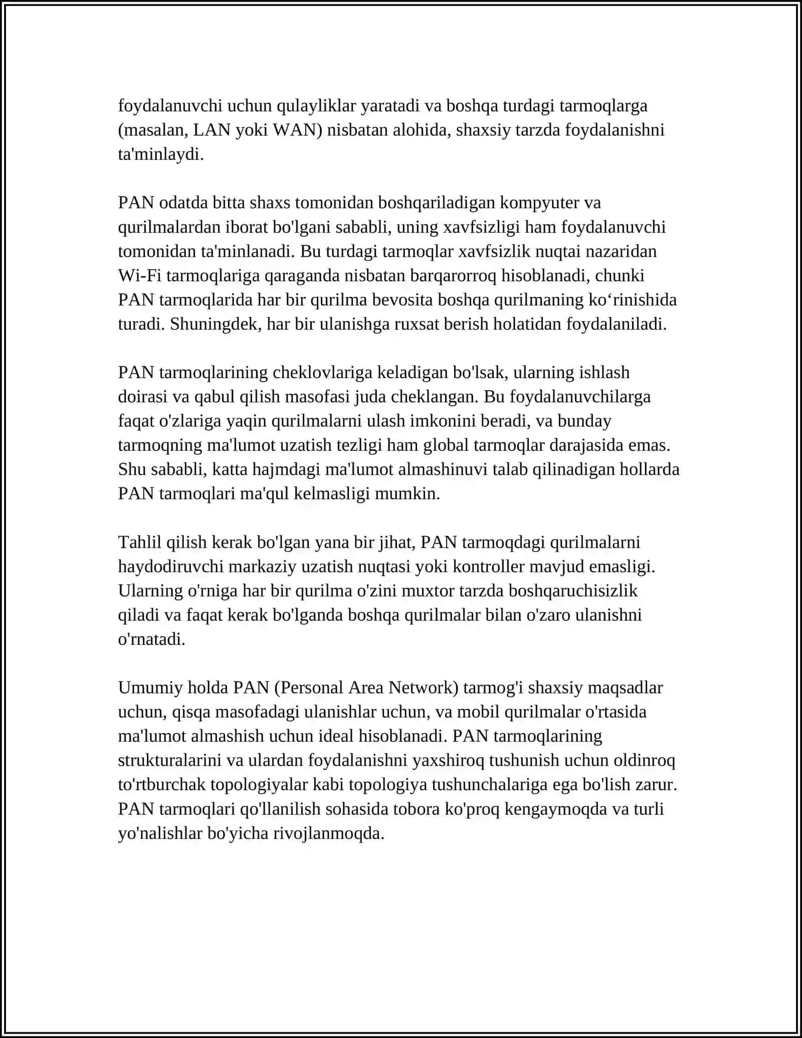 KOMPYUTER TARMOQLARINING TOPOLOGIYASI 4