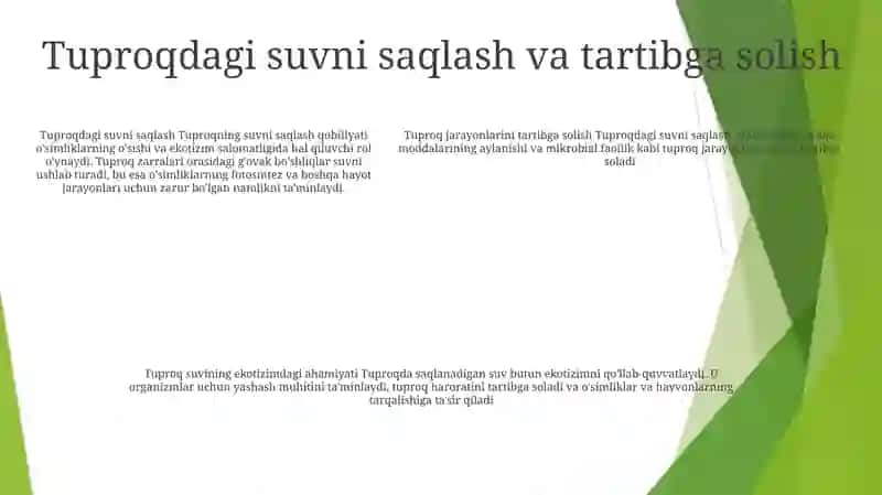 O'simliklarning ozuqaviy rezervuari 4