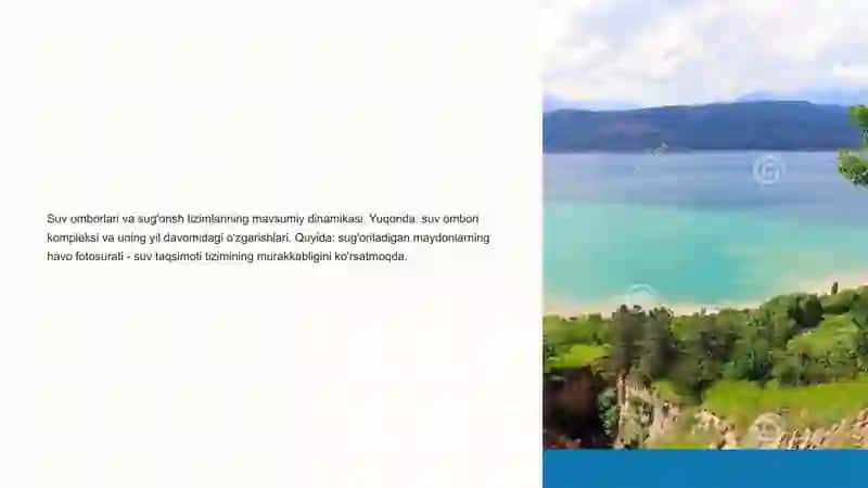Suv Ombori Mavsumiy Ish Faoliyatlarini Muvofiqlashtirish 4