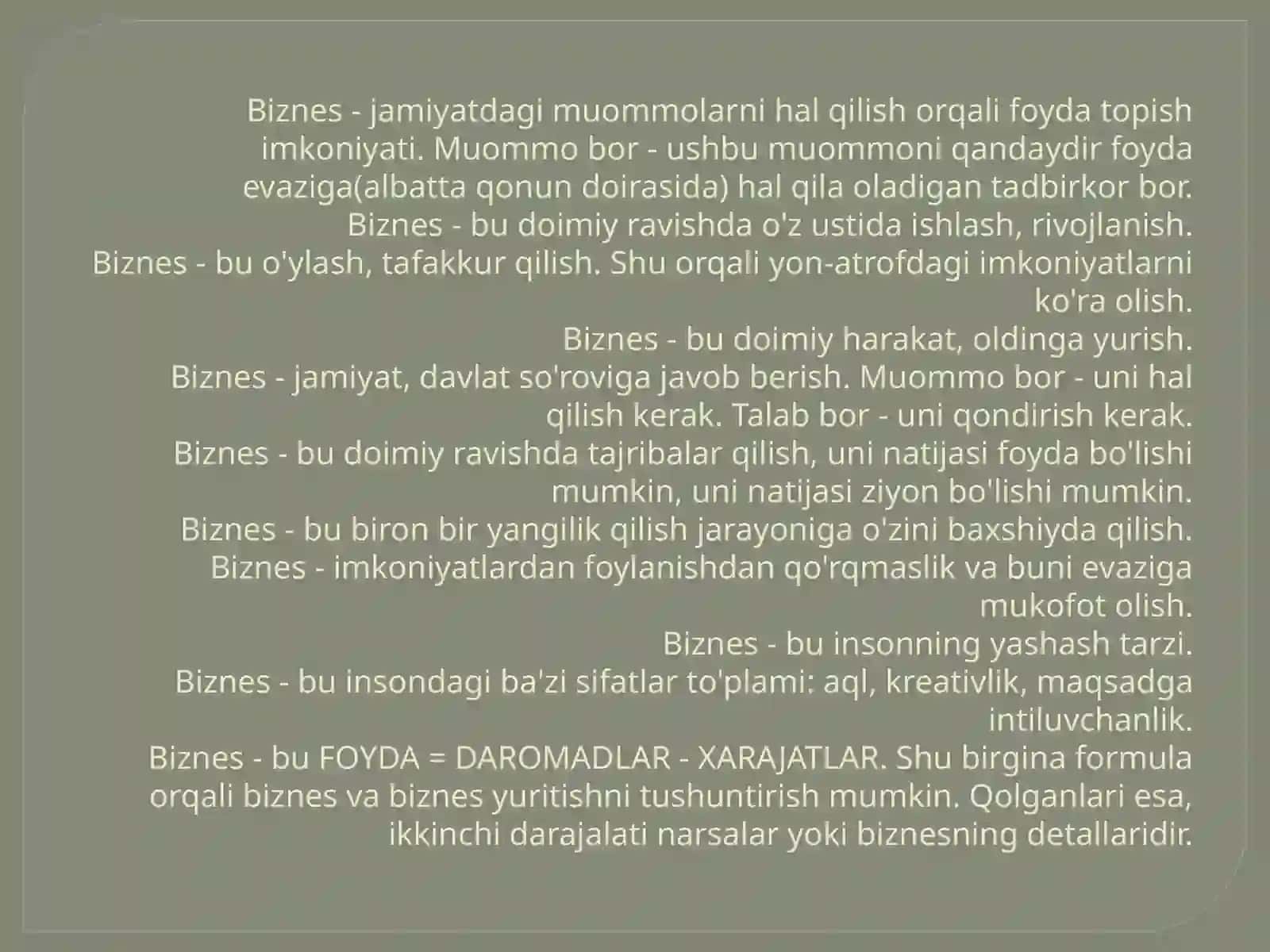 BIZNES 4