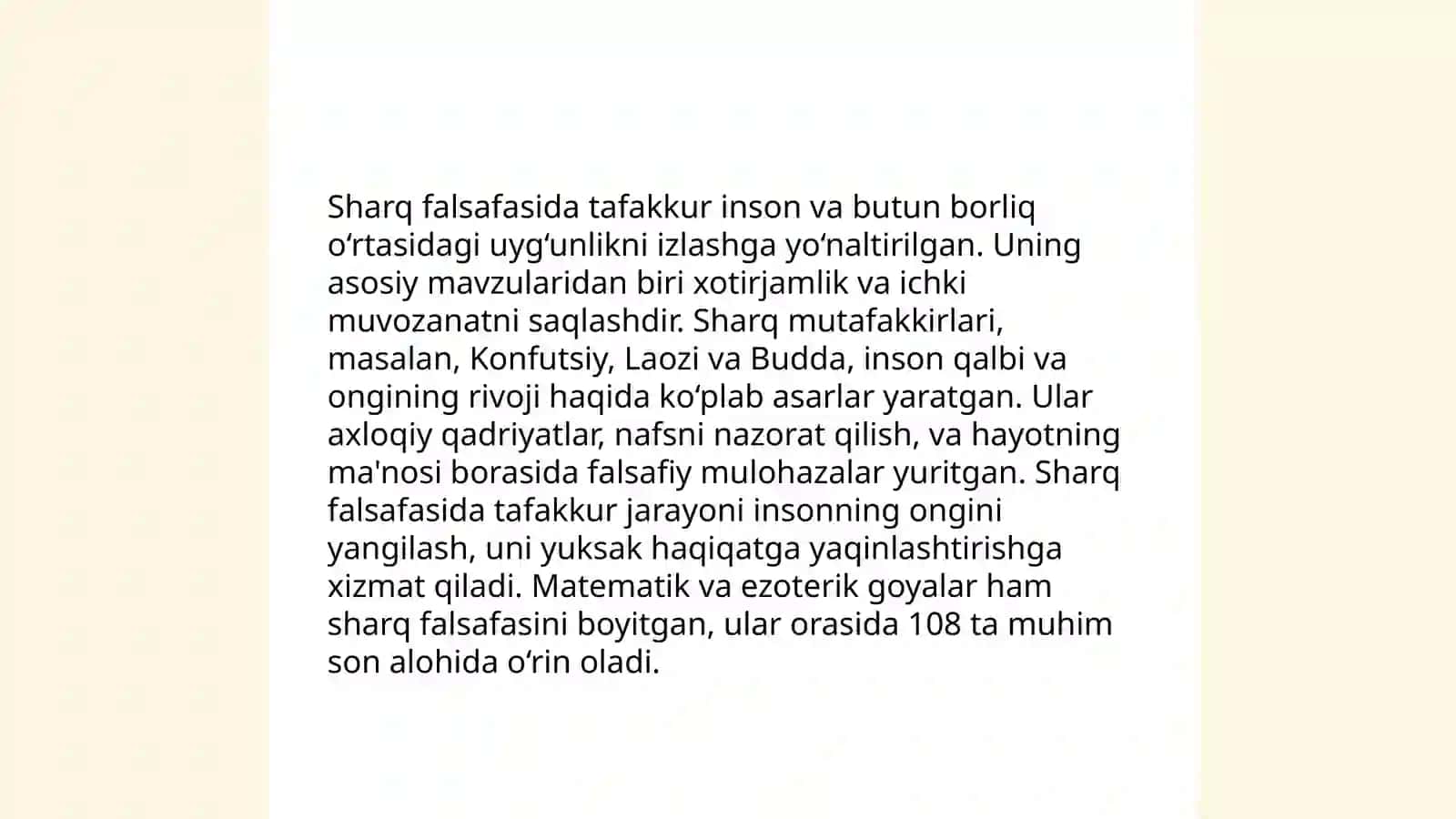Falsafaning mohiyati Sharq va G'arb mutafakkirlarining talqinida 4