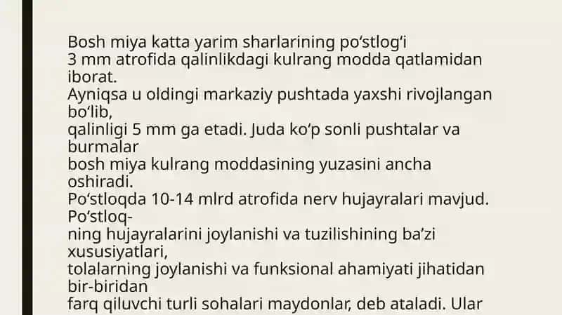 Bosh miya postlogi morfogenezi 4