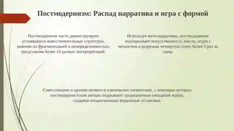 Современныелитературныежанрииформы 4