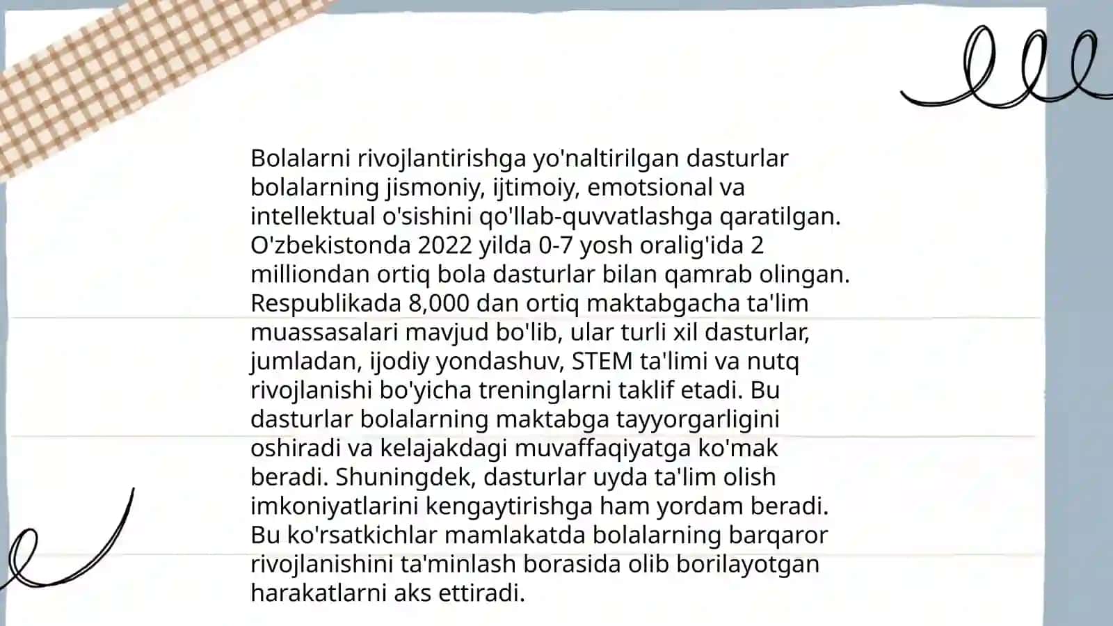 Maktabgacha taʼlim tashkilotlarida faoliyatining asosiy turlari 4