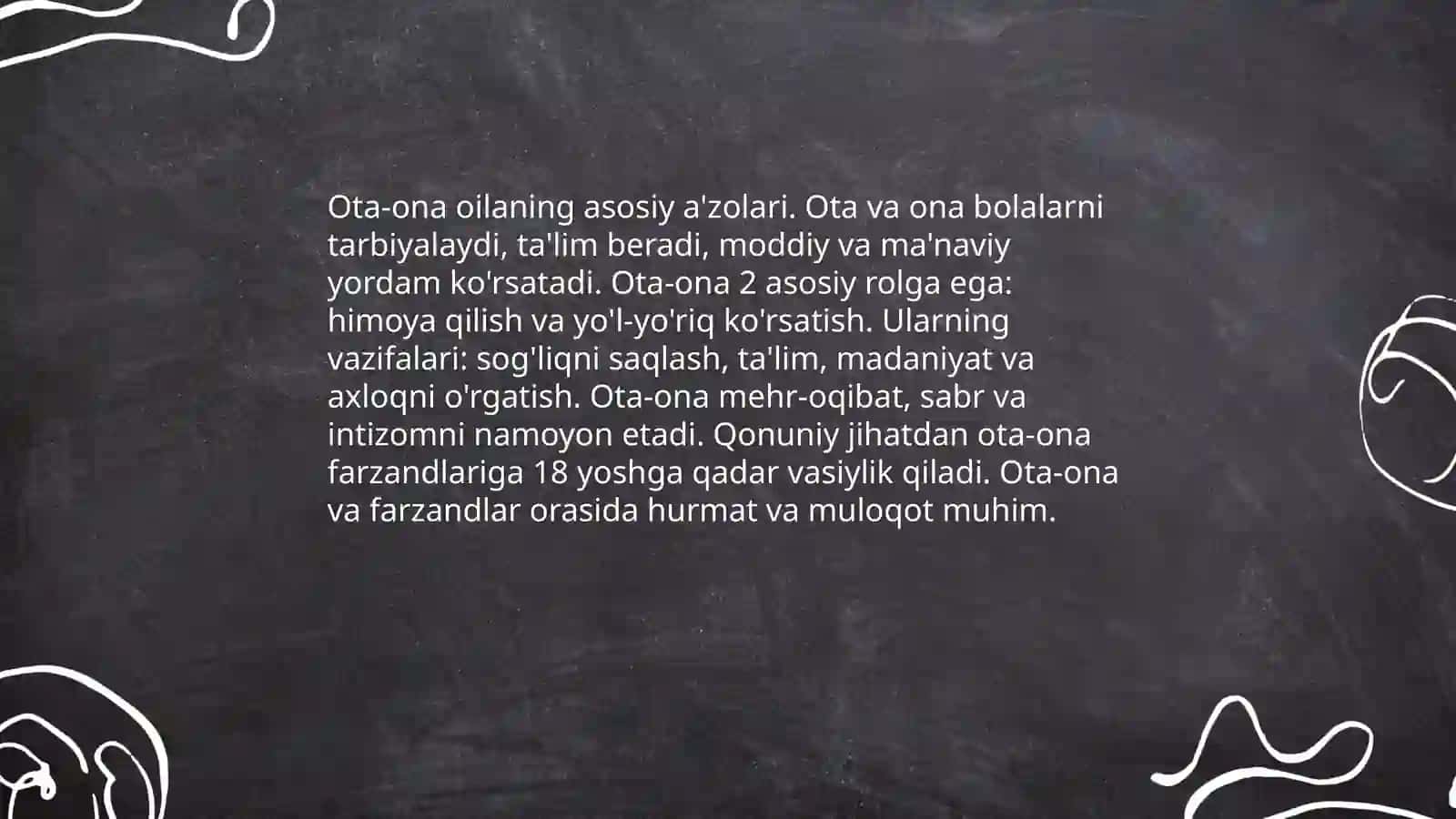 Oila a'zolari 4