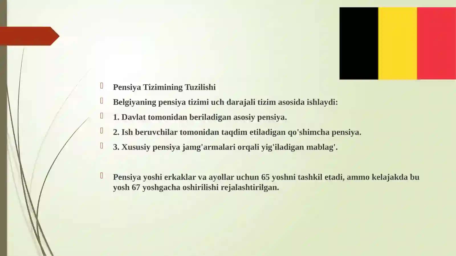 Belgiyaning ijtimoiy siyosati 4
