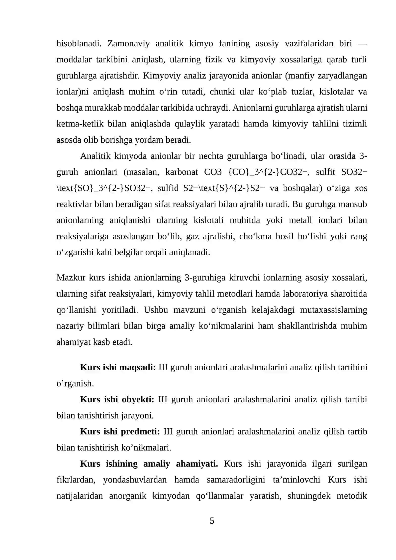 ANIONLARNING 3-GURUHI VA ULARGA XOS SIFAT REAKSIYALAR 4