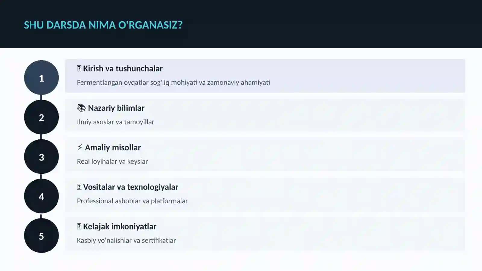 Fermentlangan ovqatlar sog'liq 4