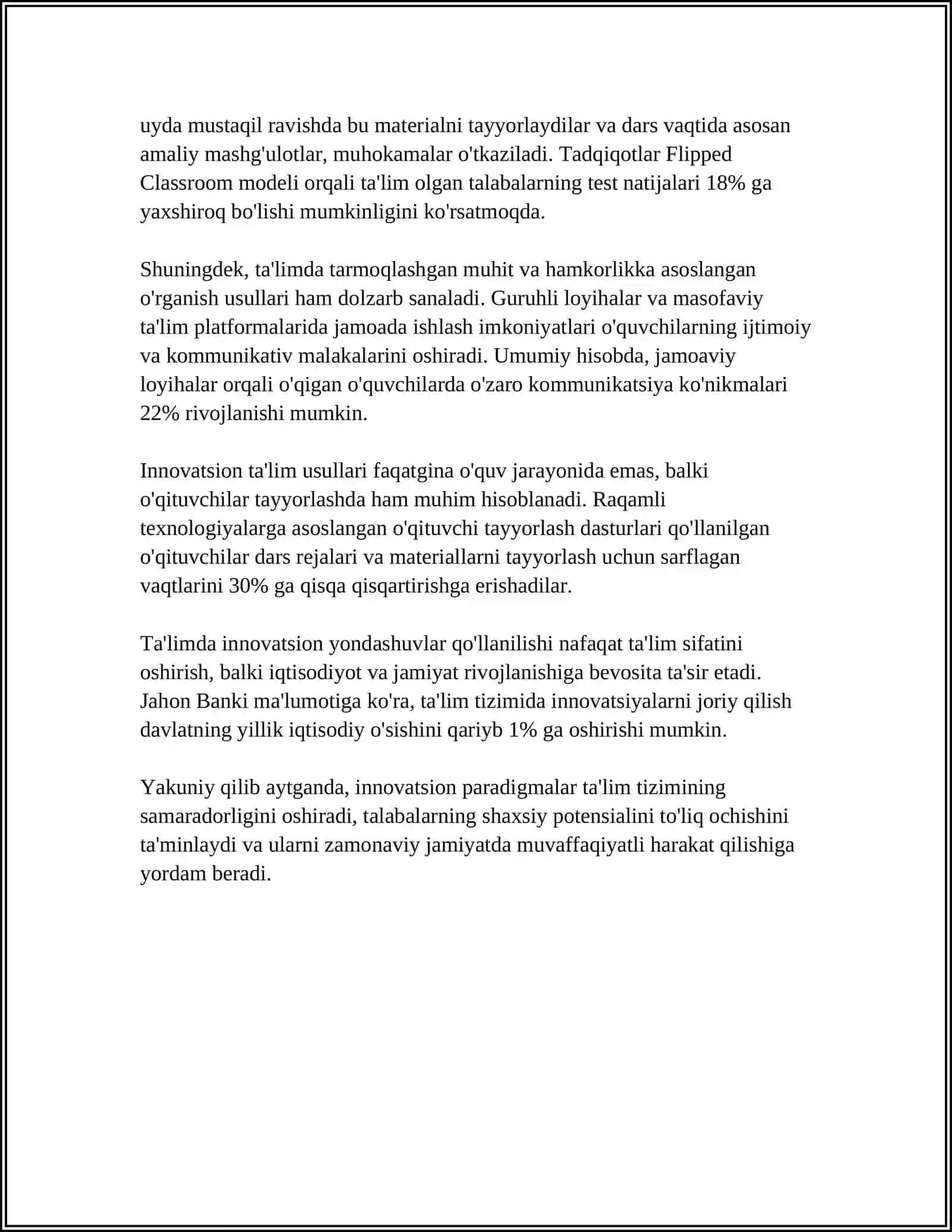 TAʼLIM PARADIGMALARI 4