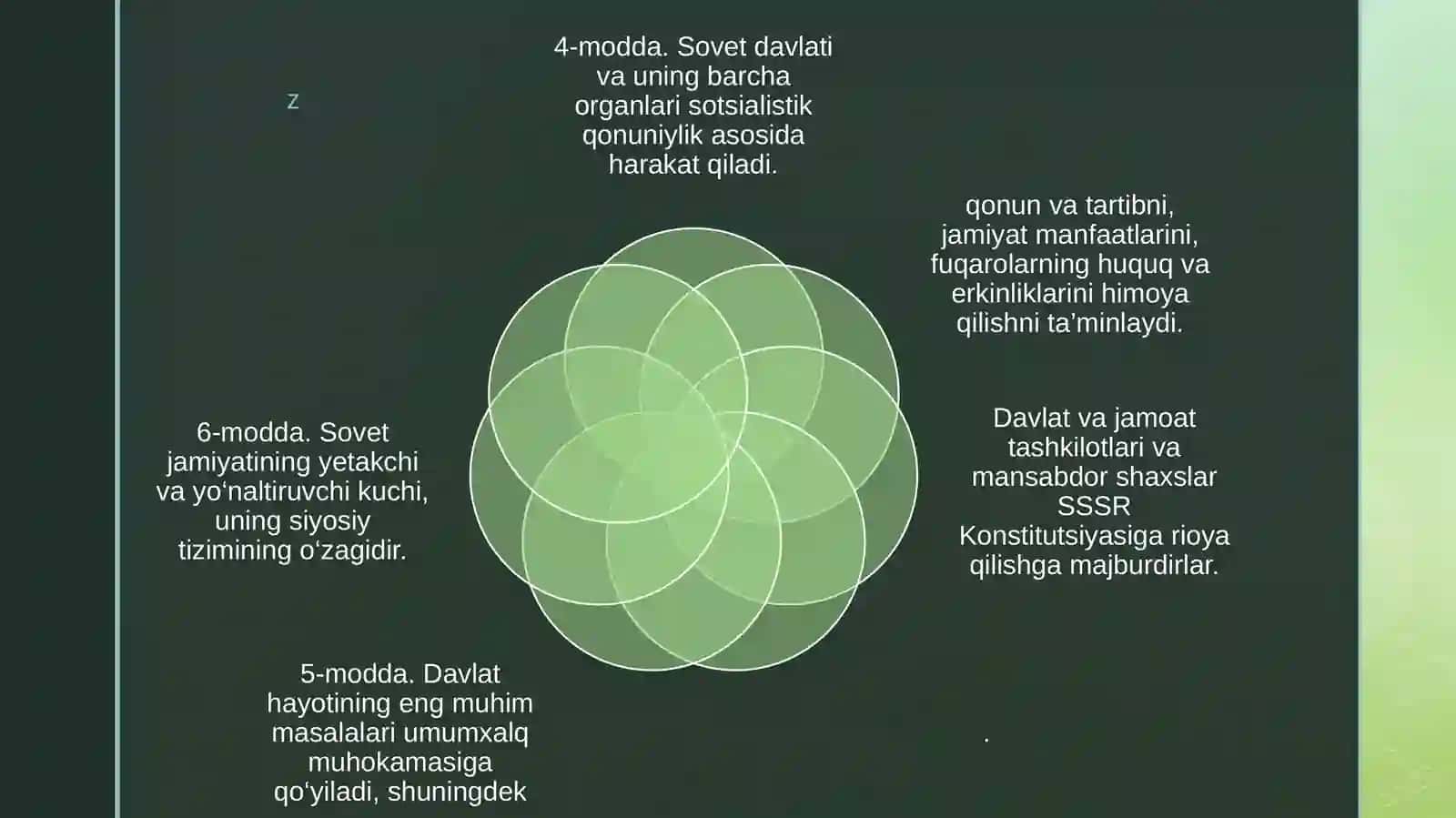 O’zbekiston SSR-1978 konstitsiyasi 4