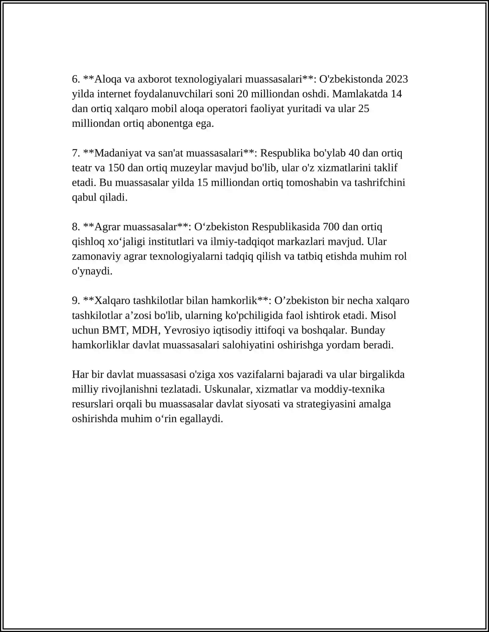 INSTITUTLAR VA TASHKILOTLAR 4