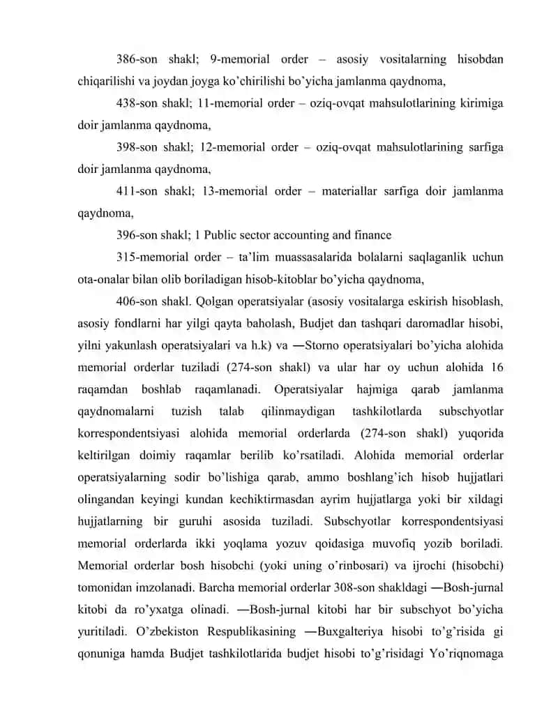 Byudjet tashkilotlarida byudjet hisobining tashkiliy-uslubiy  jihatlari 4