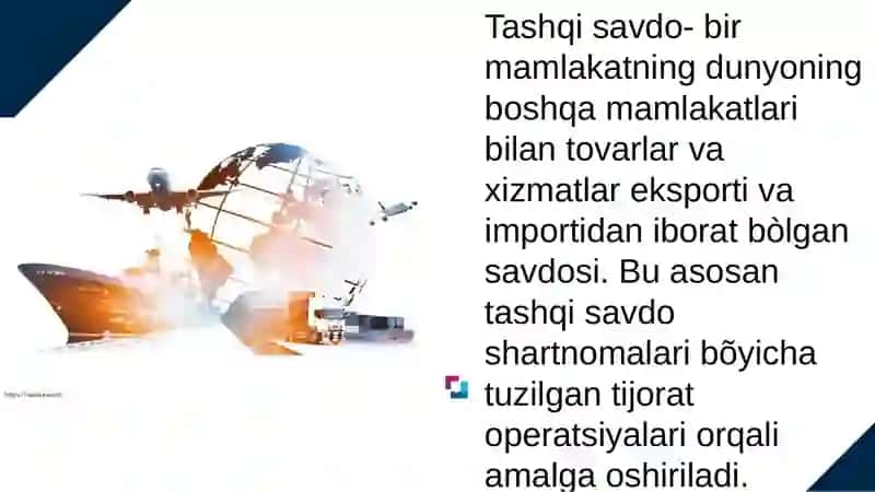 Xalqaro savdo 4