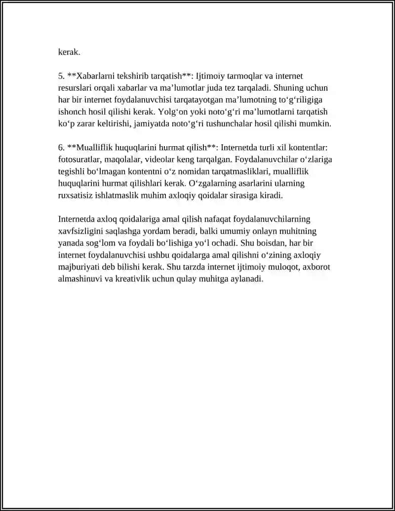 INTERNET ETIKASI VA XAVFSIZLIGI 4