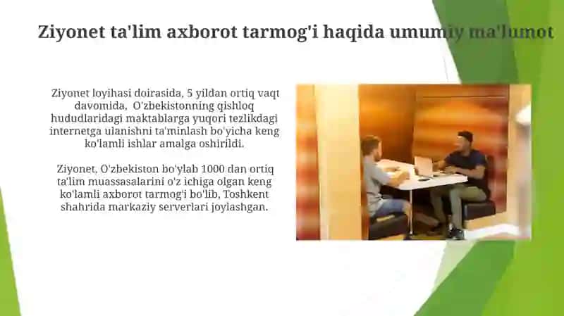 Ziyonet Loyihalari va Dasturlari 4
