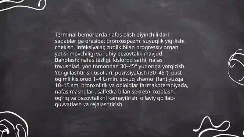 Terminal davrdagi bemorlarda hamshiralik parvarishining xususiyatlari 4