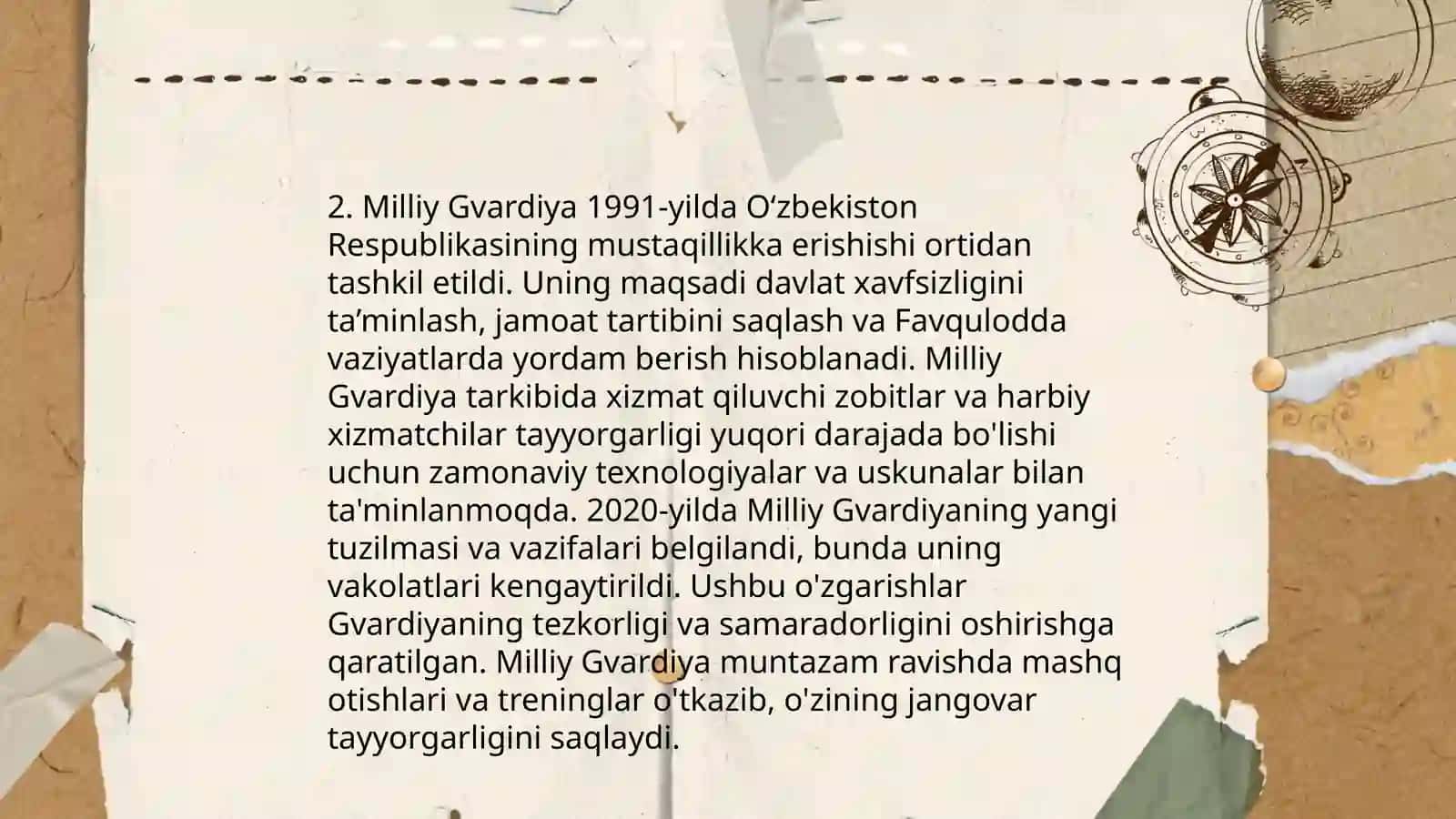 Qurolli Kuchlarning 2017-2021 yillardagi islohotlari 4
