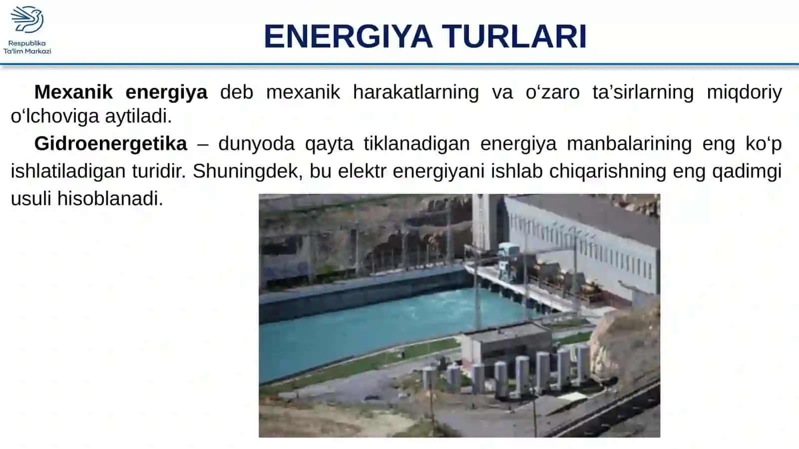 ENERGIYA TURLARI 4