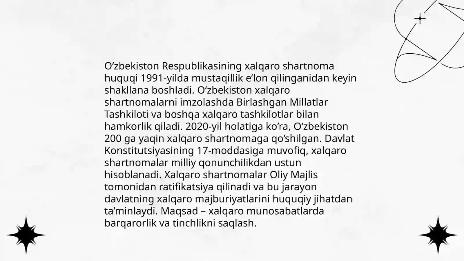 Xalqaro shartnomalar to'grisidagi qonun 4
