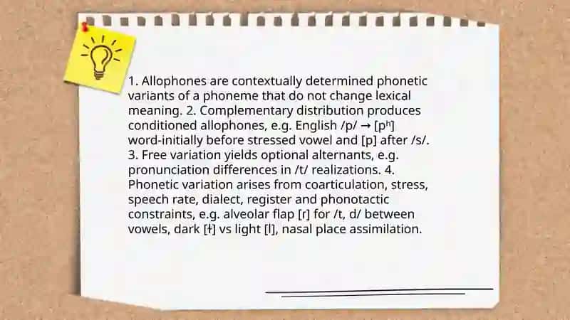 Subject matter of English phonology 4