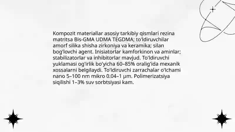 Kompozit plomba ashyolari haqida tushuncha 4