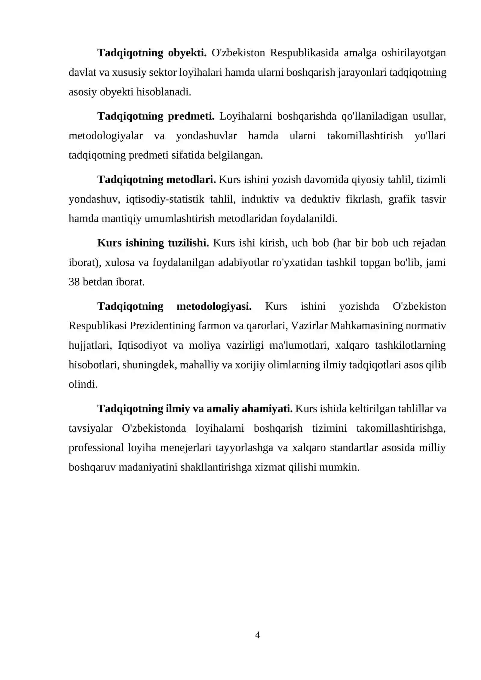 O'zbekiston Loyihalarini Boshqarish Istiqbollari 4
