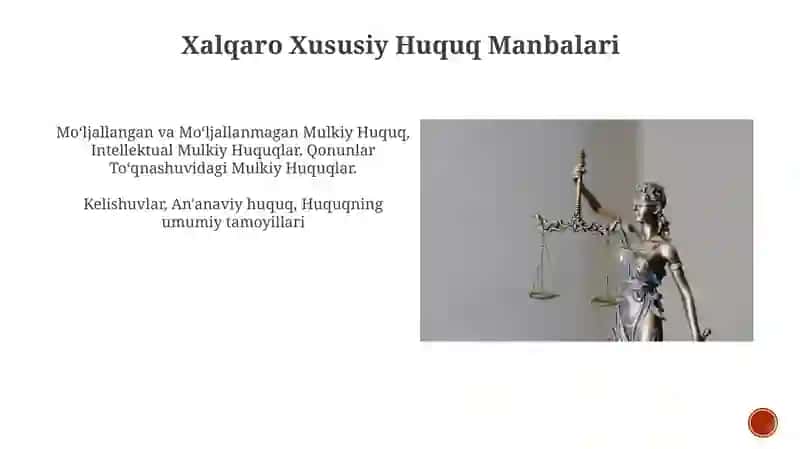 Xalqaro xususiy huquqda Ashyoviy huquqlar 4