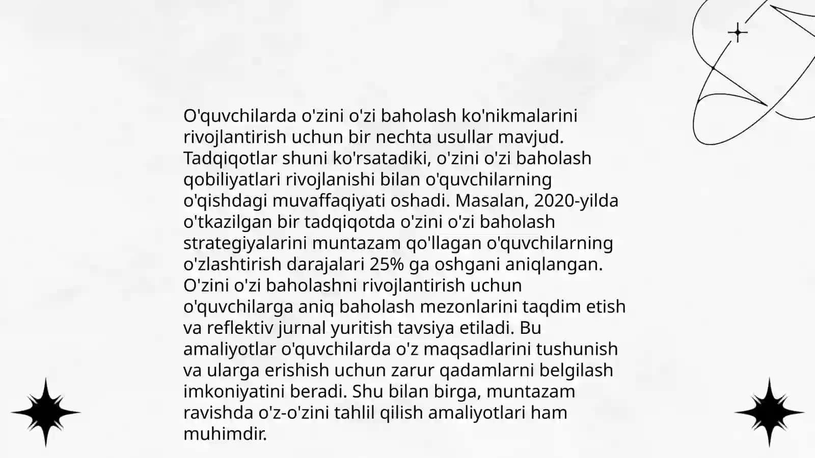 Pedagogik ózini ózi boshqarish psixologiyasi 4
