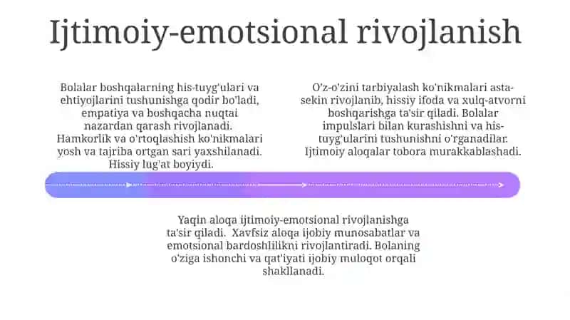 Ilk yoshdagi bolalarning rivojlanishining oʻziga xos xususiyatlari 4