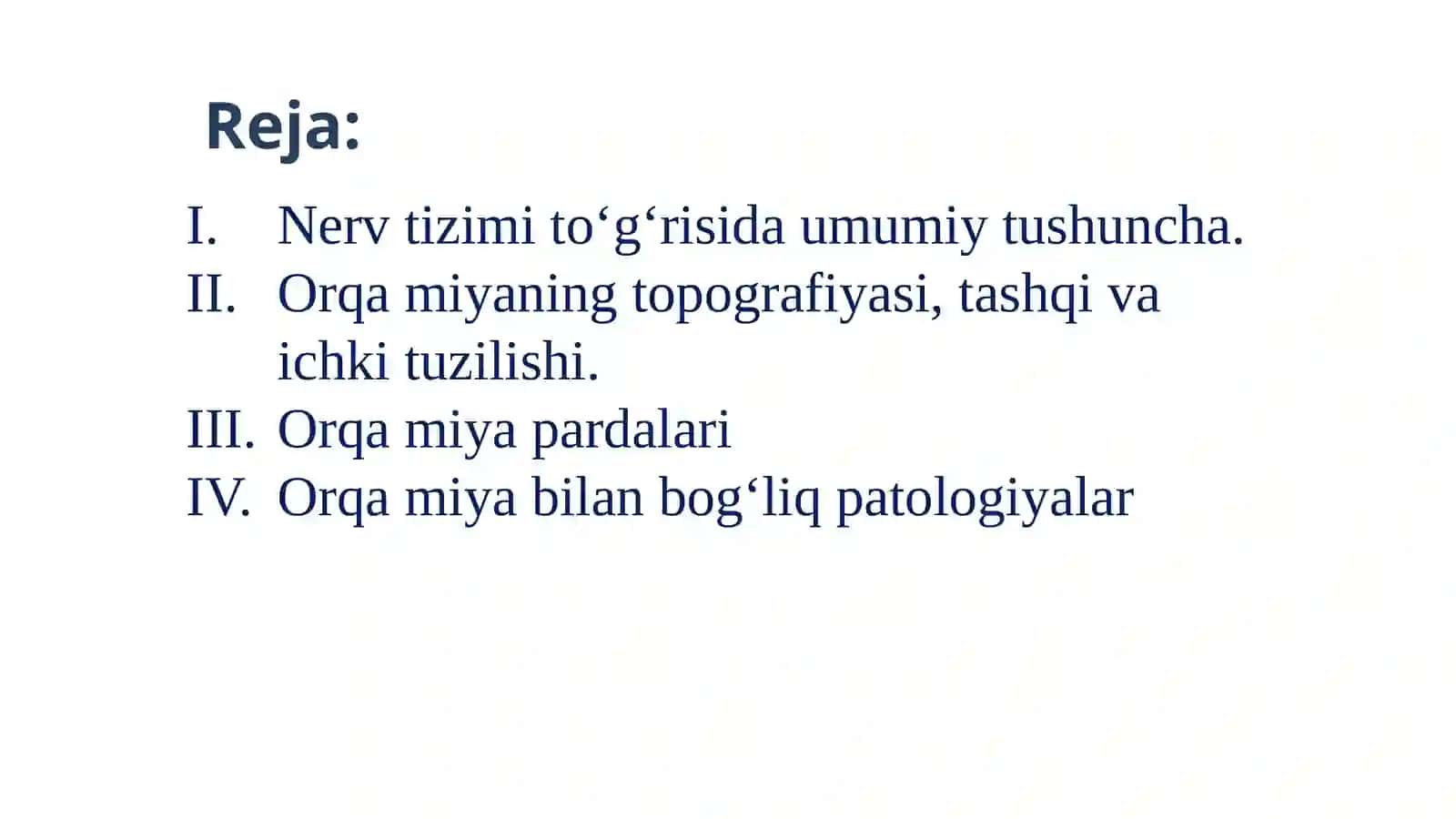 Nevrologiya Markaziynervtiziminingfunksionalanatomiyasi 4