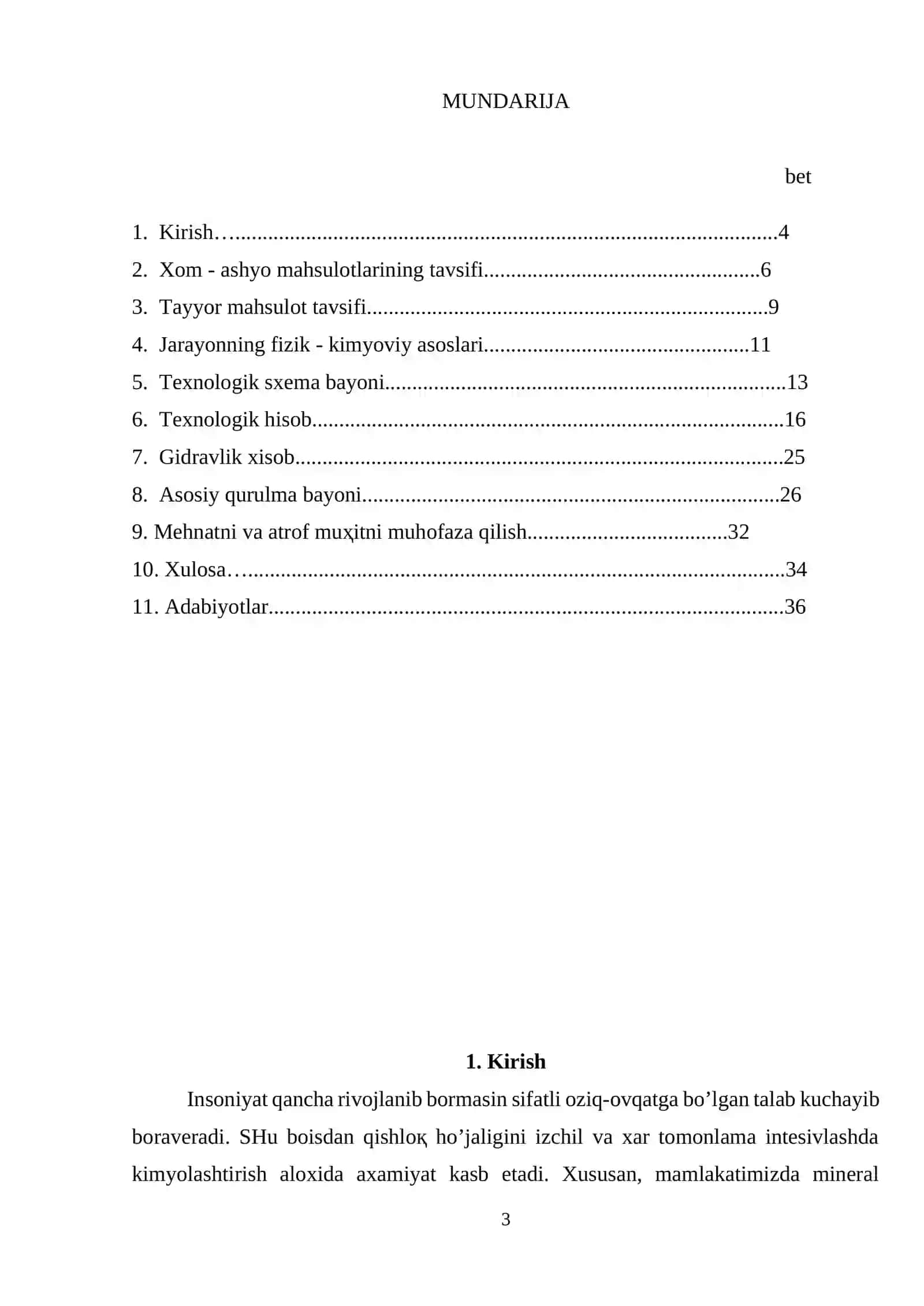 Unumdroligi 20273 kg/soat bo’lgan karbamid eritmasi Xb = 20 % dan Xo = 80 % gacha bug’latish uchun uch korpusli tashqi sirkulyatsion trubali bug’latish qurilmasini hisoblang va loyihalang 4