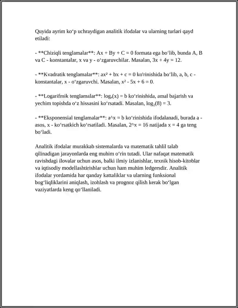 FUNKSIYALARNING FORMALARDA IFODALANISHI 4