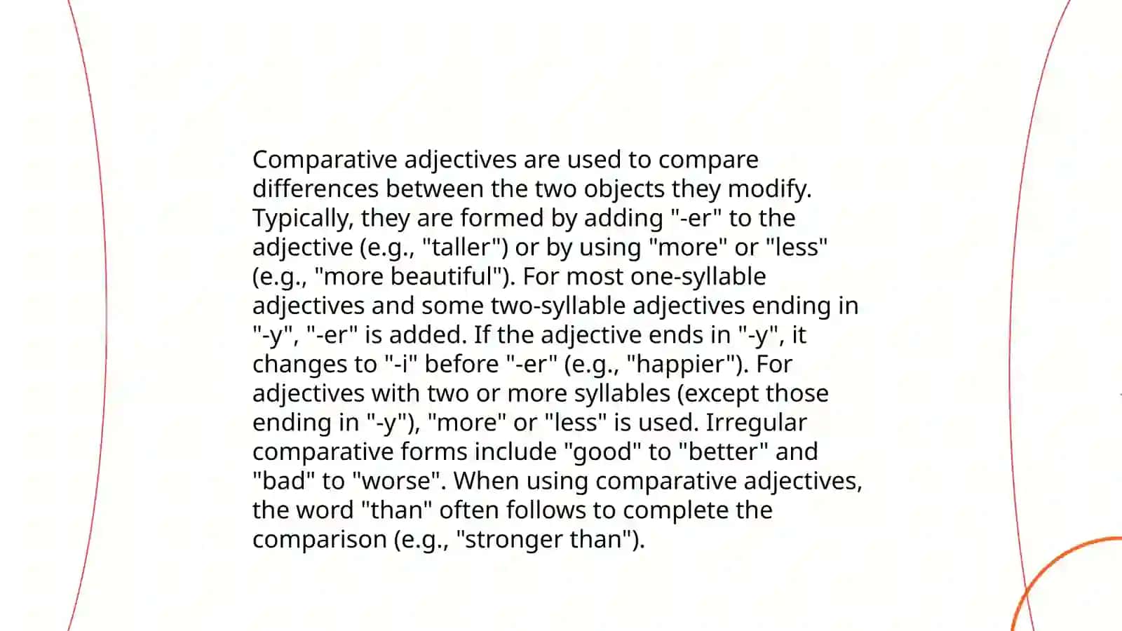 Types of Adjectives 4