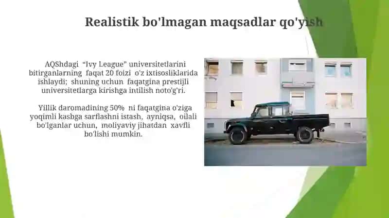 Kasb tanlashda yoʻl qoʻyiladigon tipik xatolar 4