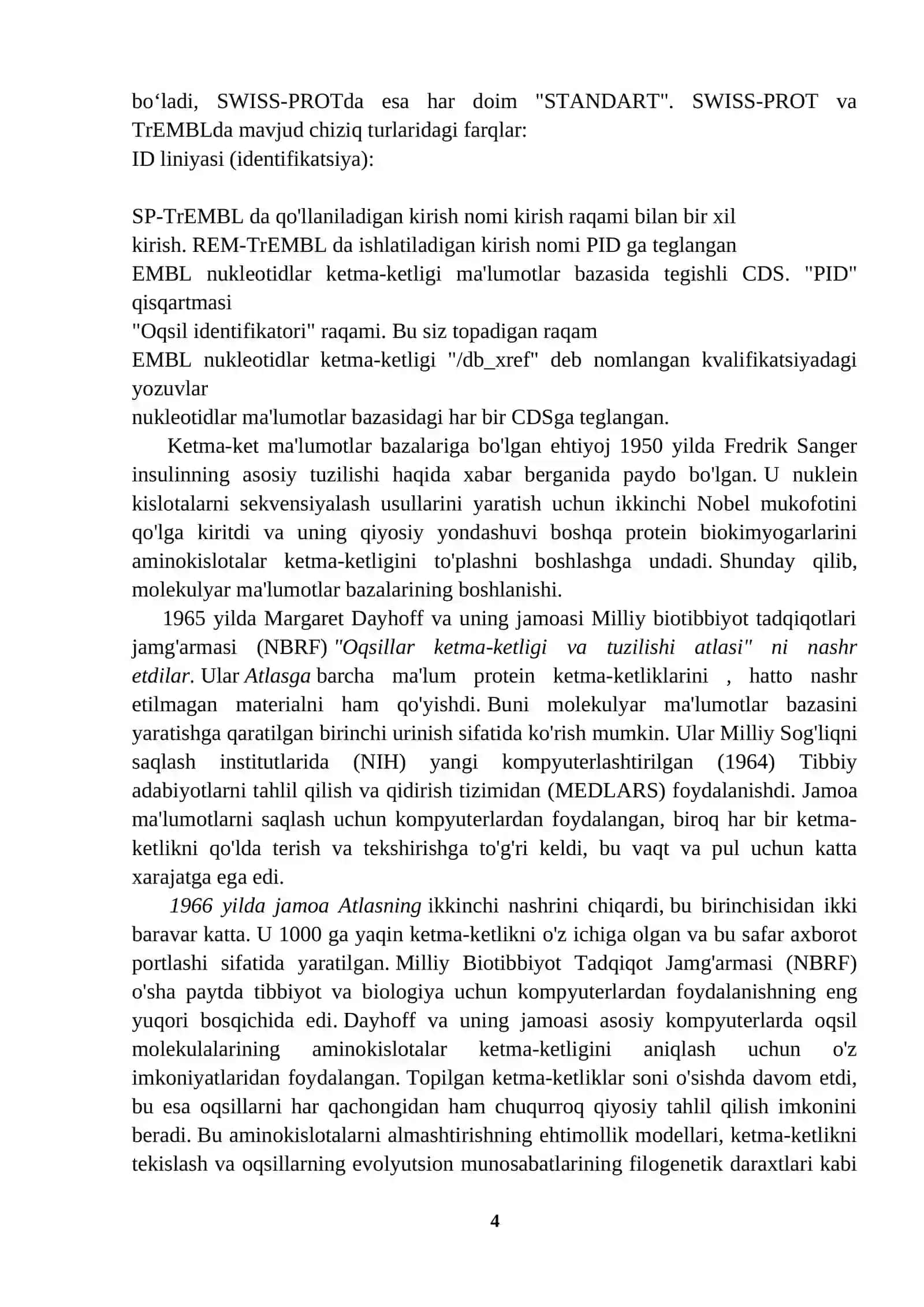 PIR - OQSIL KETMA-KETLIKLARI BAZALARI 4