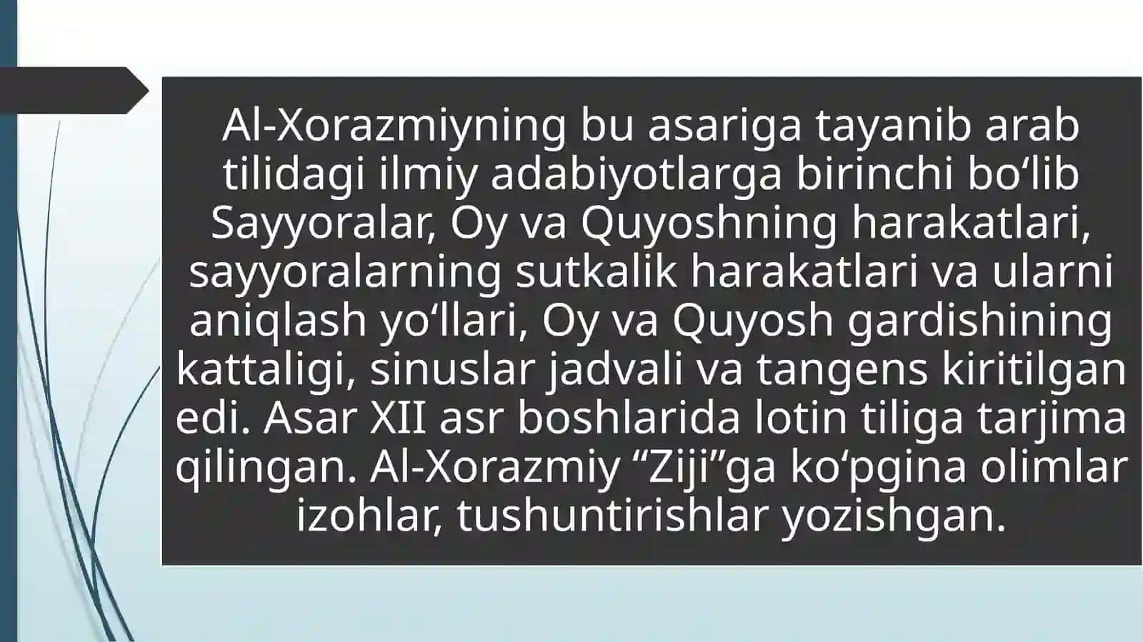 Abu Abdulloh ibn Muso al-Xorazmiy 4