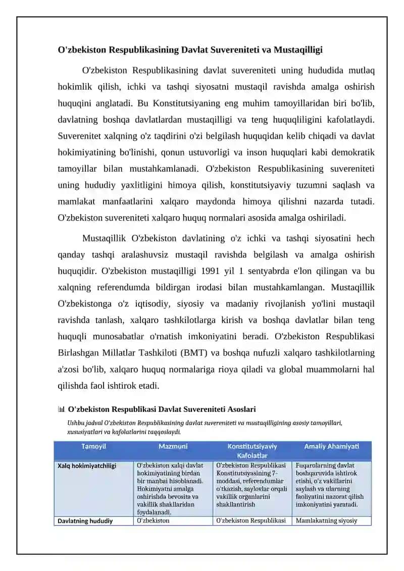O'zbekiston Respublikasi konstitutsiyaviy tizimi prinsiplari 4