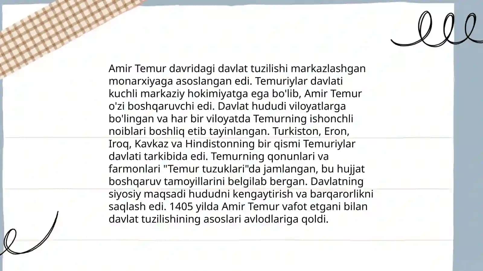 Amir Temur buyuk davlat arbobi 4
