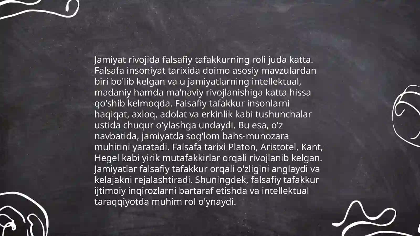 Filosófiyaning ma'nosi va jamiyat rivojdagi róli 4